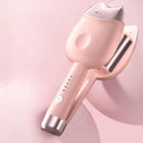 Modelador de ondas profissional de cerâmica com barril duplo de 32 mm para penteados.