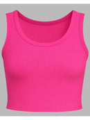 Top cropped canelado premium em 10 cores.