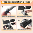 Rodas abdominais com forte sucção e 3 níveis ajustáveis.