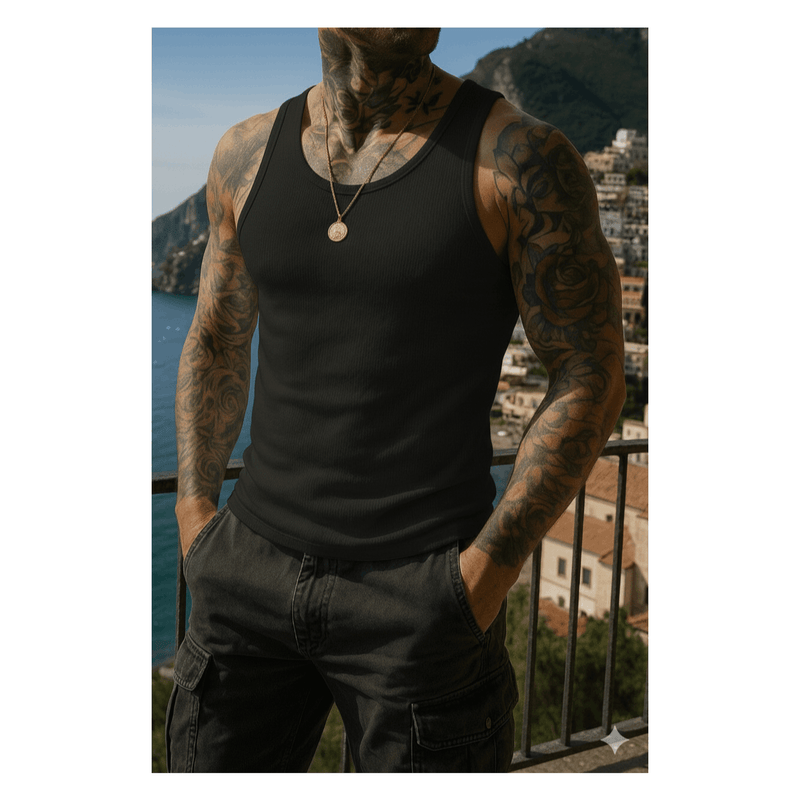 Regata canelada masculina americana.