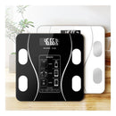 Balança multifuncional, modelo a bateria, que se conecta à internet para consultar o histórico de dados.