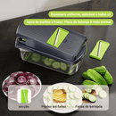 Fatiador e cortador de legumes multifuncional 13 em 1.