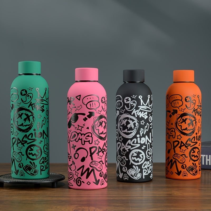 Garrafa Térmica de Aço Inoxidável de 500ml.