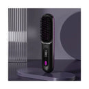 Escova Alisadora sem fio com visor digital – Recarregável, portátil e rápida.