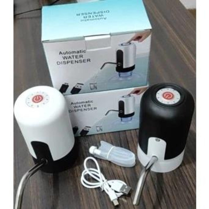 Bomba elétrica universal para garrafa de água, com carregamento USB.