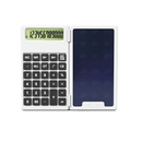 Mini calculadora de escritório com tela sensível ao toque e caneta stylus para caligrafia.