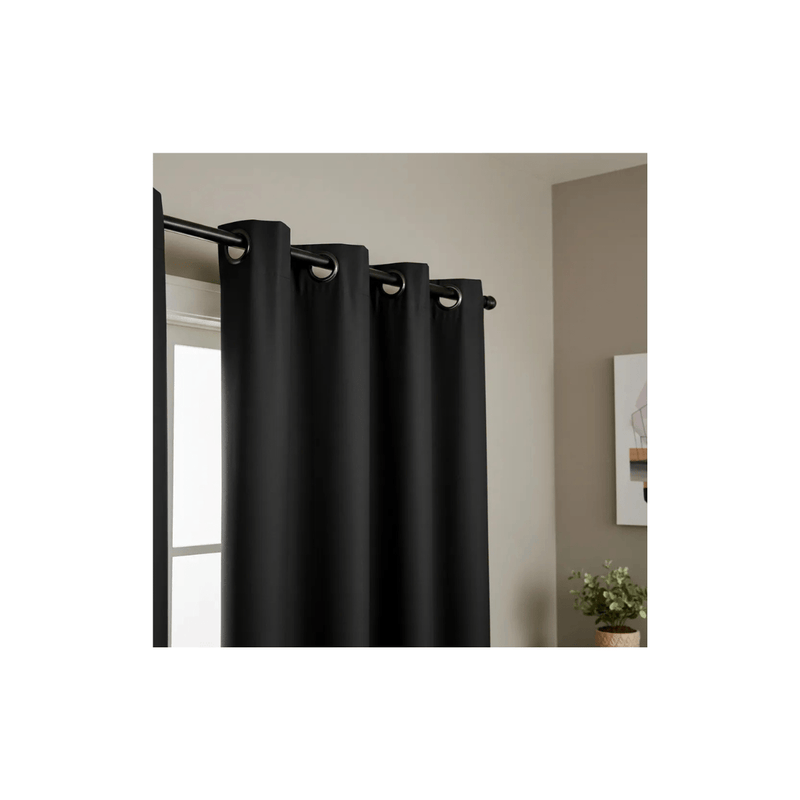 Cortina Blackout 2,20m x 1,30m para Quarto e Sala de Estar, Bloqueia 100% da Luz em PVC.