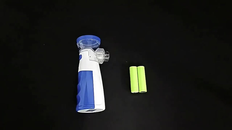 Umidificador e nebulizador portátil, silencioso e compacto.