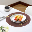 Conjunto American Game com 4 peças: Descanso de prato redondo para mesa de jantar, cozinha, sousplat (4 peças).