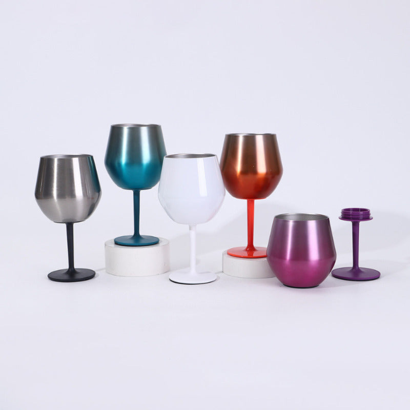 Copo térmico 2 em 1 em aço inoxidável para bebidas e drinks.