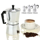 Cafeteira Italiana, Jarra de Alumínio Premium para Espresso de 150ml ou 300ml, Mantém a Temperatura.