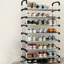 Sapateira multifuncional para 3 a 7 andares, organizador removível.