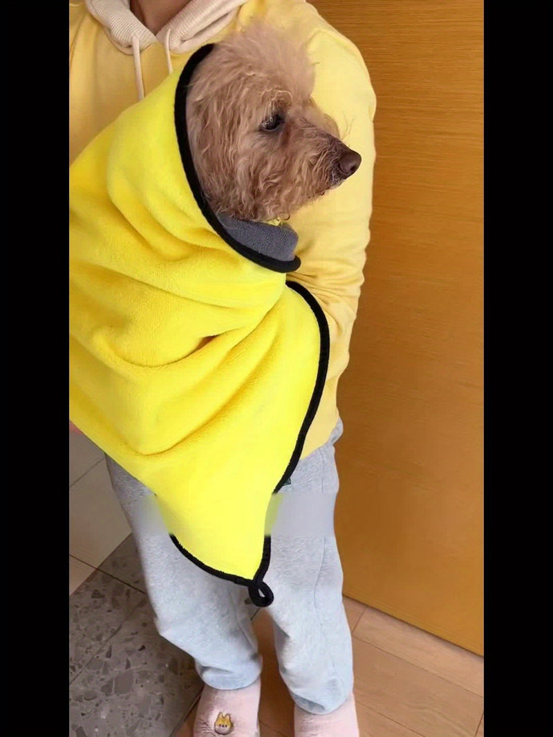 Toalhas para Cães e Gatos - Microfibra supermacia e absorvente, secagem rápida e leve.