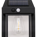 Kit de 4 apliques de parede solares retrô.