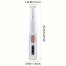 Tesoura elétrica leve para tosa de animais de estimação, projetada para aparar pelos de cães e gatos, silenciosa.