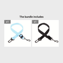 1 unidade de cinto de segurança ajustável para carro, para cães e gatos.