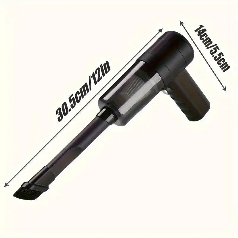 Aspirador de pó portátil sem fio.