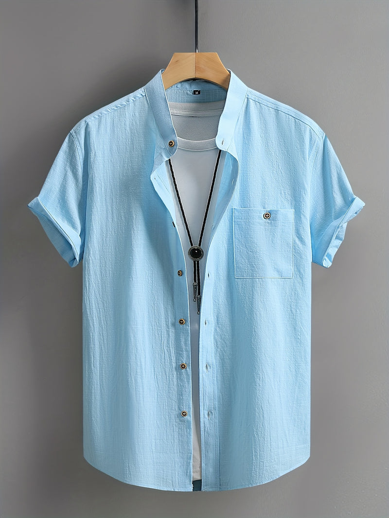 Camisa casual masculina.
