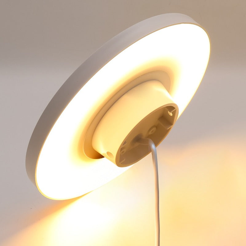 Aplique de parede Eclipse - Branco e Preto, para uso interno/externo, AR55