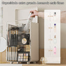 Organizadores de mesa de luxo para maquiagem.