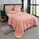 Conjunto de cama Casal Queen com 3 peças - Super macio com lençóis para cama box.