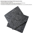 2 unidades de pano mágico para reparo de arranhões, remoção de arranhões sem esforço em qualquer carro.