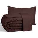 Conjunto de cama Casal Queen com 3 peças - Super macio com lençóis para cama box.