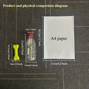 Brinquedo para cães em formato de osso com estampa de bolinhas - Cabo de borracha resistente para escovação.