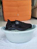 Tênis de corrida masculino em malha respirável,  leve e antiderrapante.