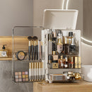 Organizadores de mesa de luxo para maquiagem.