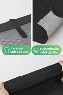 ModelaFit - Calcinha modeladora de cintura alta com redução abdominal e efeito lifting.