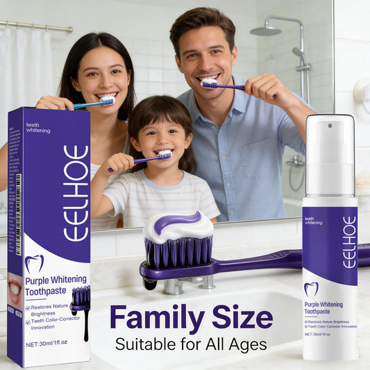 Whitening toothpaste.