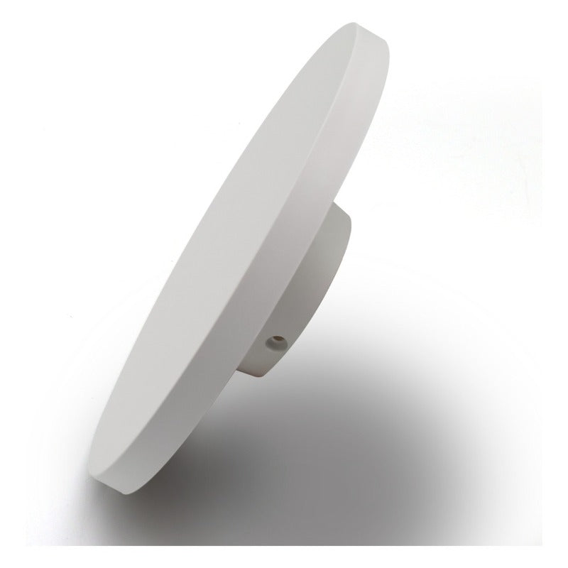 Aplique de parede Eclipse - Branco e Preto, para uso interno/externo, AR55