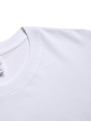 Camiseta masculina 100% algodão - Camiseta minimalista com estampa de gato olhando para a parede.