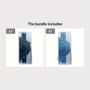 Conjunto de desenho técnico em metal com 4 peças, caixa de armazenamento, conjunto de réguas de medição para estudantes.