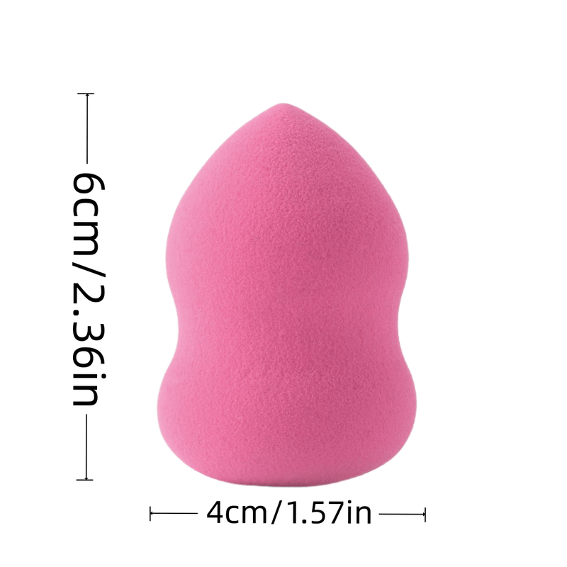 12 Esponjas de Maquiagem/Esponja de Maquiagem Facial Base e Corretor/Com Caixas.