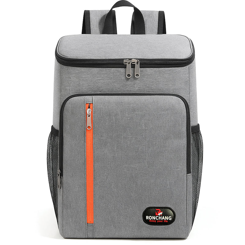 Mochila térmica grande de 20 litros, portátil, à prova d'água e resistente.