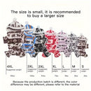 Pijama de Natal para animais de estimação com capuz e estampa de rena.