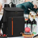 Mochila térmica grande de 20 litros, portátil, à prova d'água e resistente.