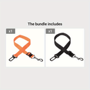 1 unidade de cinto de segurança ajustável para carro, para cães e gatos.