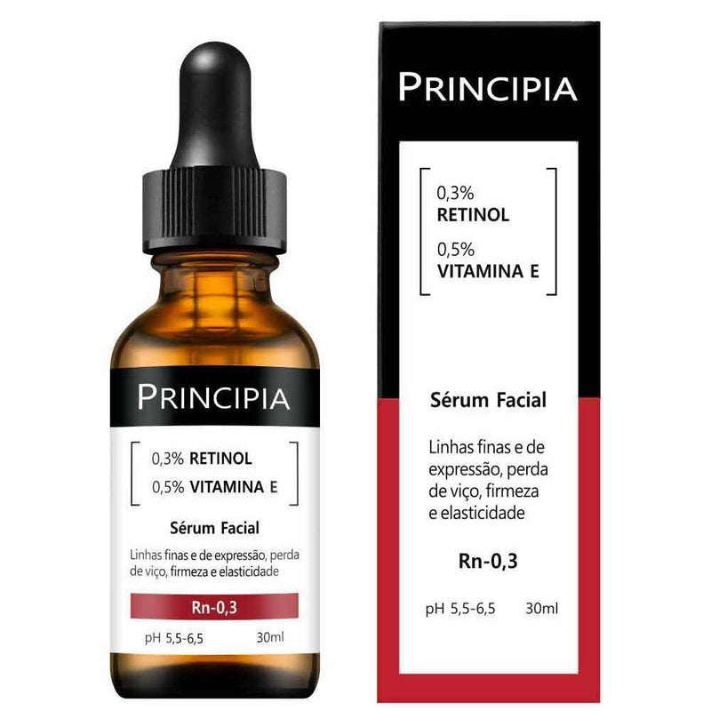 Sérum Principia Retinol 0,3% + Vitamina E - RN-0,3 Cuidados com a Pele.