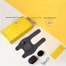 Massageador aquecido para joelho, cotovelo e ombro – 3 em 1 com vibrações ajustáveis e 5 modos de aquecimento.