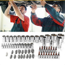 Kit de ferramentas com 46 peças.