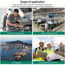 Conjunto de ferramentas automotivas de metal reforçado com 46 peças.