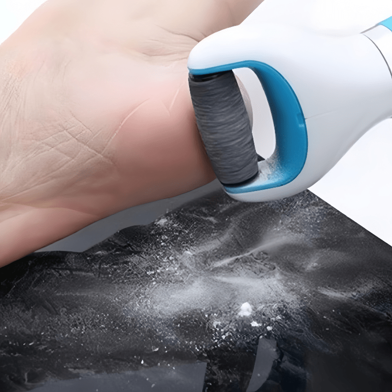 Lixa elétrica portátil para pés, removedora de calos e pedicure + 1 refil.