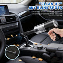 Aspirador de pó portátil sem fio.