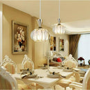 Lustre de cristal 3 cores em 1 lustre nórdico de metal e cristal.