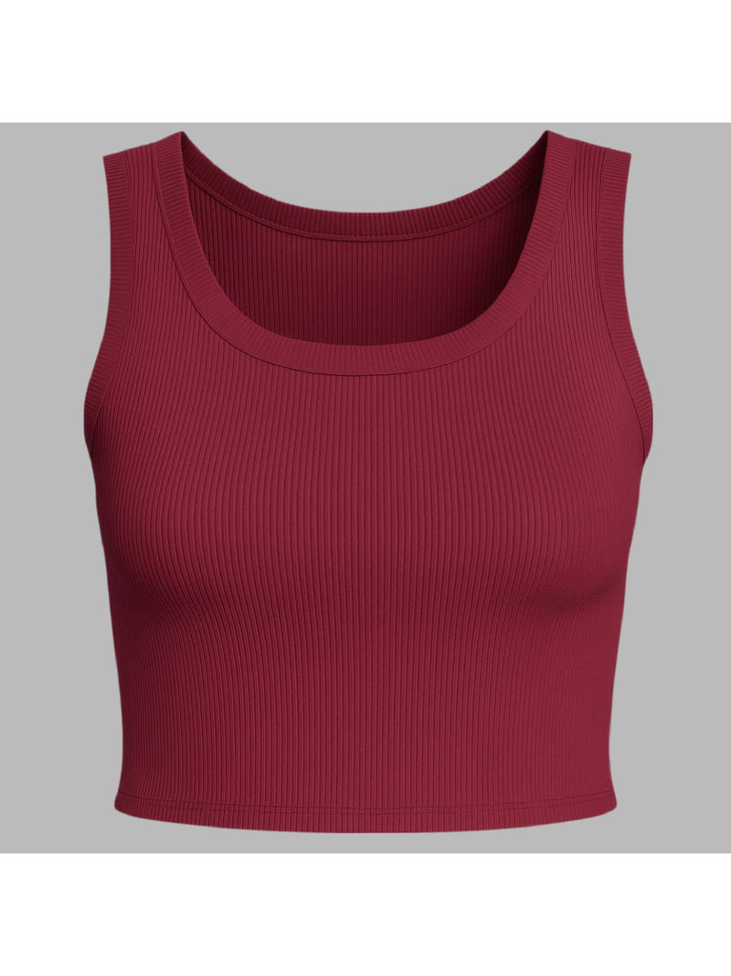 Top cropped canelado premium em 10 cores.