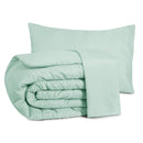 Conjunto de cama Casal Queen com 3 peças - Super macio com lençóis para cama box.