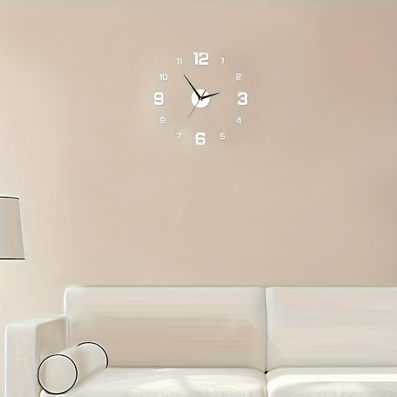Relógio de parede estilo nórdico, Pilha vendida separadamente.
